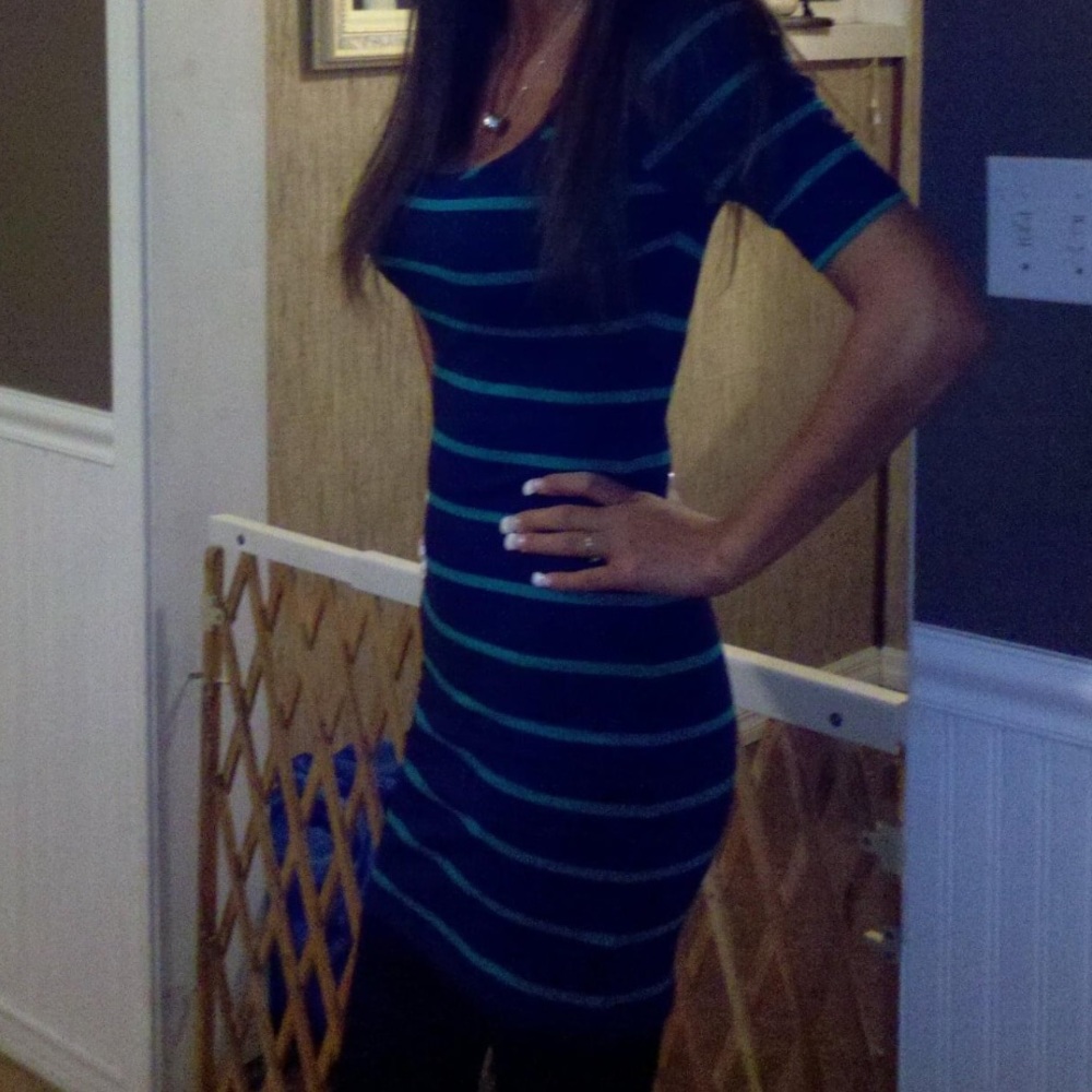 Stretchy target dress very comfortable